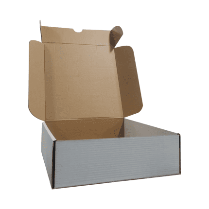 carton e-commerce en blanc, dimensions 29 x 29 x 10 cm - 25 pièces