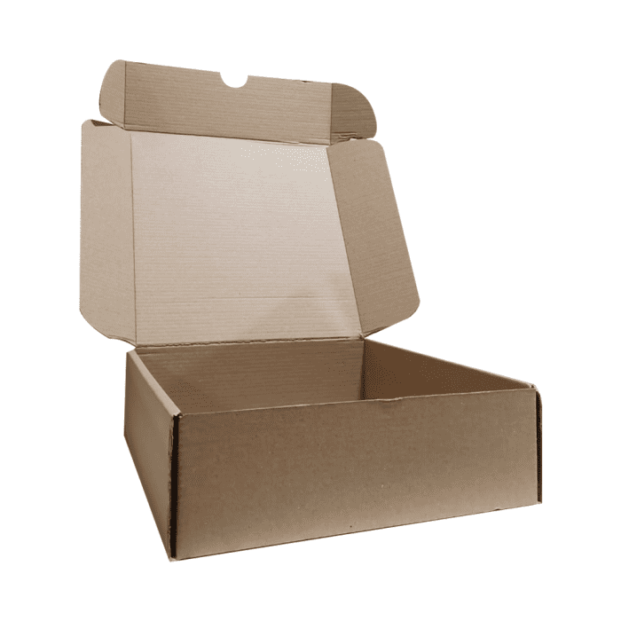 Carton e-commerce en kraft 25 x 25 x 7,5 cm - lot de 25 pièces