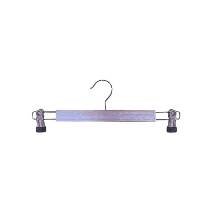 Cintre à pince vintage blanc - 100 pièces