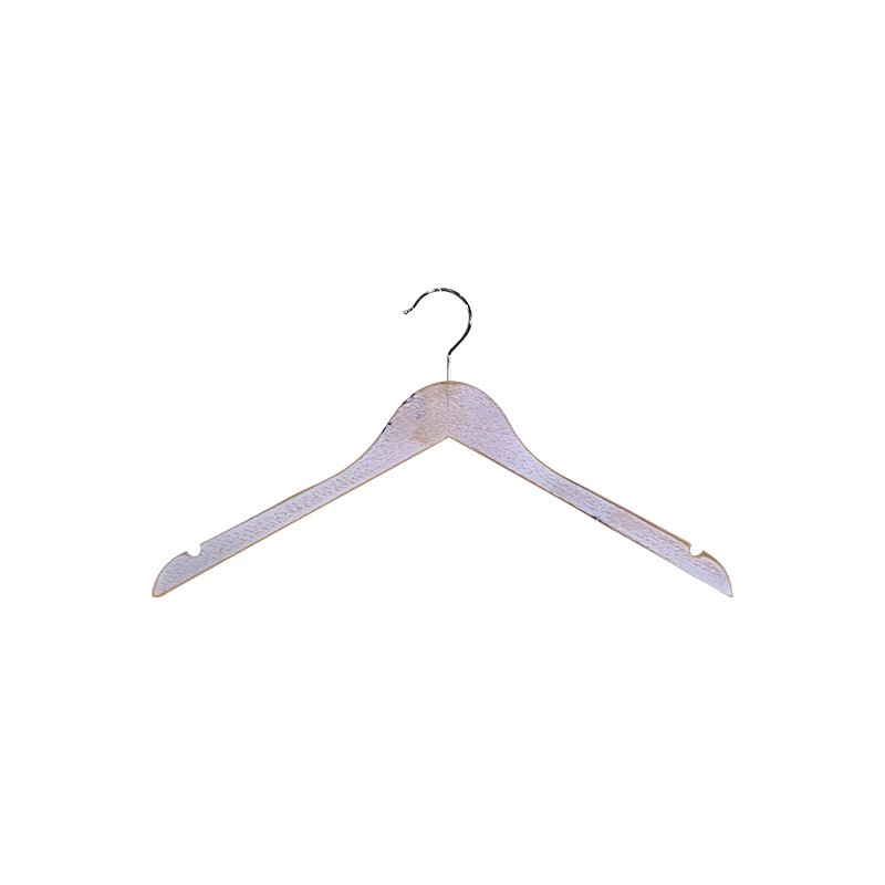 Cintre simple Vintage - 100 pièces - blanc