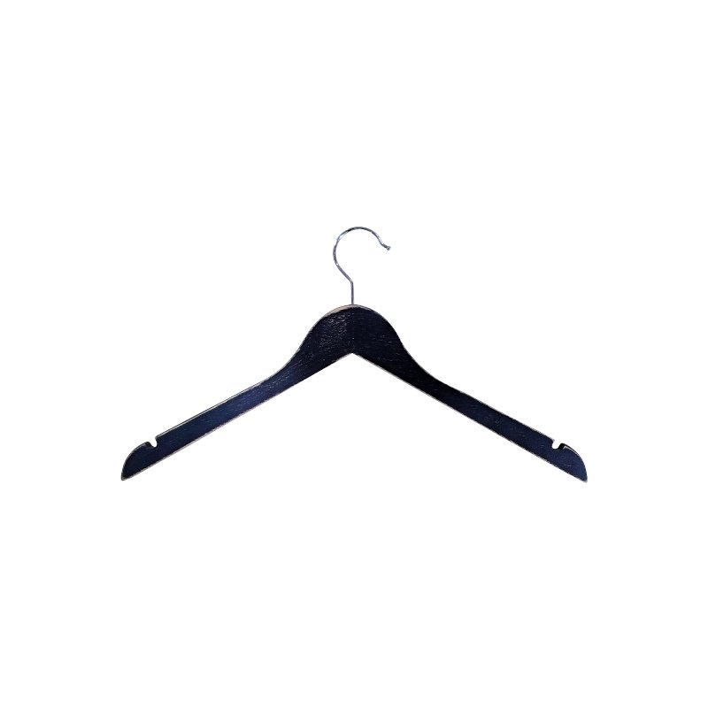 Cintre simple Vintage - 100 pièces - noir