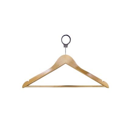 Cintre simple en bois Hôtel de 44 cm - lot de 100 pièces