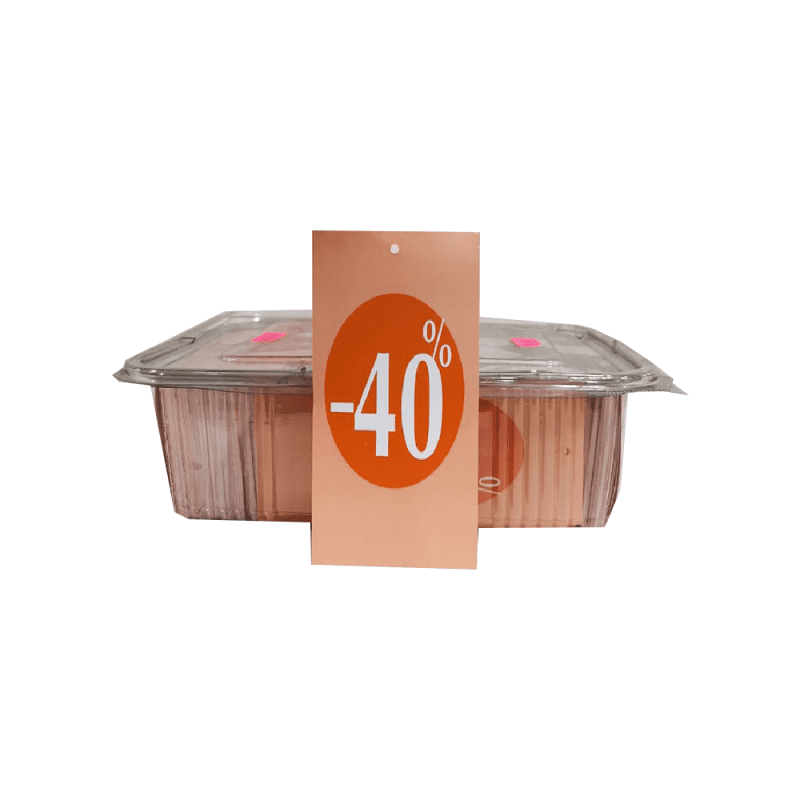 BLISTER Affiche 40% : Dim 6 x 12 cm / 1000 PCS