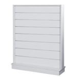 Présentoir en Bois 7 Rainures – Blanc