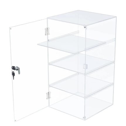 Présentoir plexiglass 4 niveaux