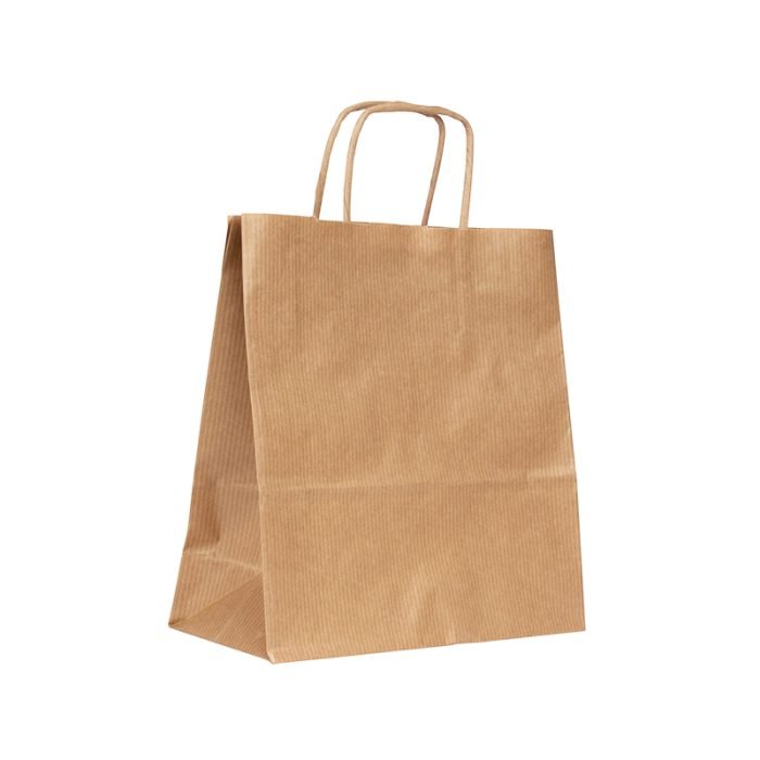 Sac en kraft naturel de 32 x 41 x 12 cm