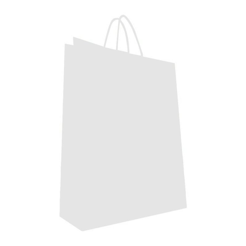 Sac en kraft blanc de dimensions 32 x 41 x 12 cm - vendu en lot de 250 sacs