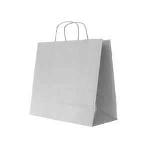 Sac en kraft blanc 36 x 31 x 12 cm – Lot de 250