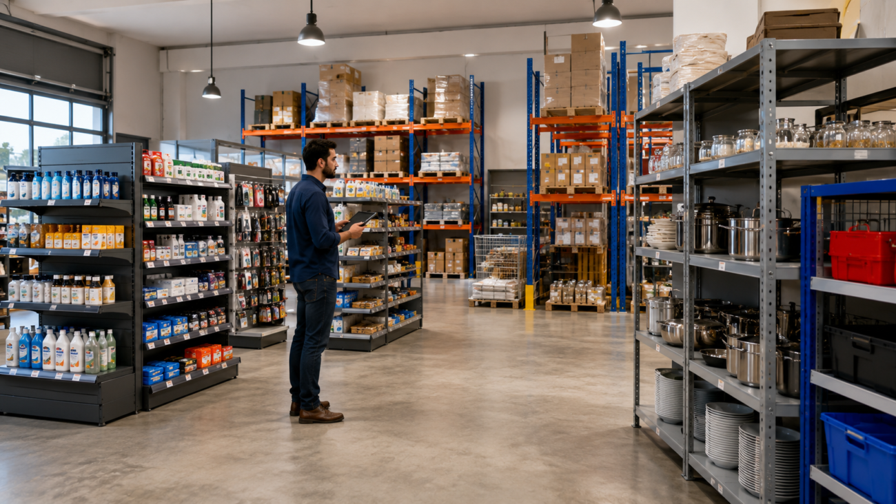 Comparaison de différents types de rayonnages métalliques pour magasin et entrepôt au Maroc afin de choisir la solution de stockage la plus adaptée à son activité.