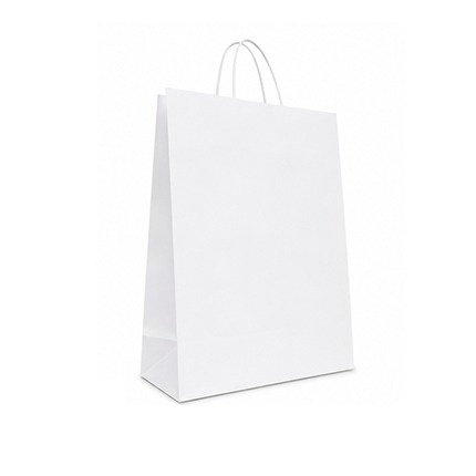 Sac en Kraft 45 x 49 x 16 cm - 200 sacs - Blanc