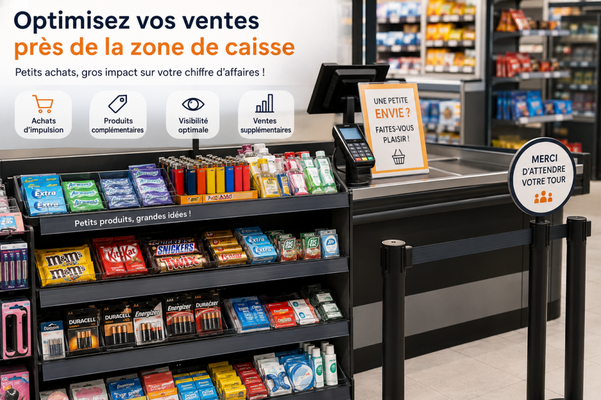 zone de caisse
