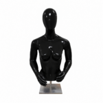 Buste BBL NY BFBT-NB-BF01H-A - noir brillant sur fond blanc