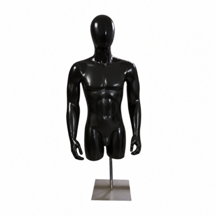Buste 3/4 BBL NY BH3/4T-NB-421 - noir brillant sur fond blanc