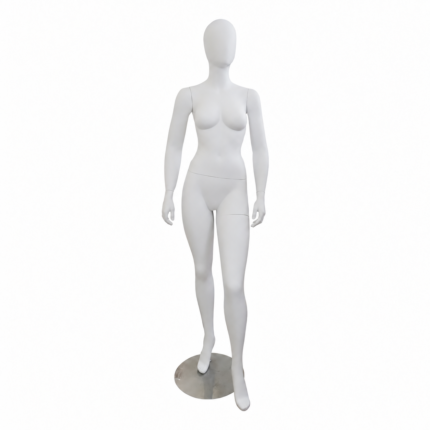 Mannequin BBL NY MFNF-B-F401 - blanc mat sur fond blanc
