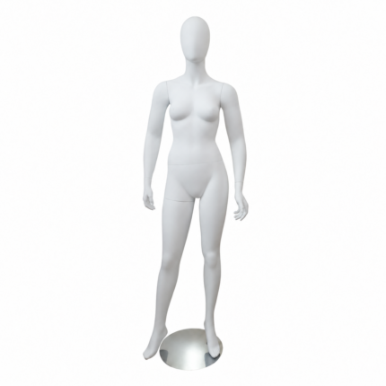 Mannequin BBL NY MFNF-B-F402 - blanc mat sur fond blanc