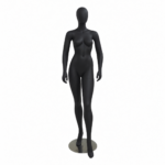 Mannequin BBL NY MFNF-N-F401 - noir mat sur fond blanc