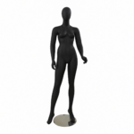 Mannequin BBL NY MFNF-N-F402 - noir mat sur fond blanc