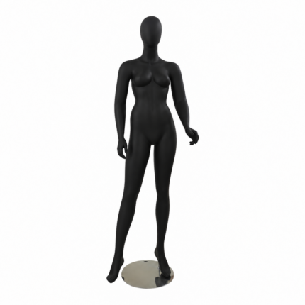 Mannequin BBL NY MFNF-N-F402 - noir mat sur fond blanc
