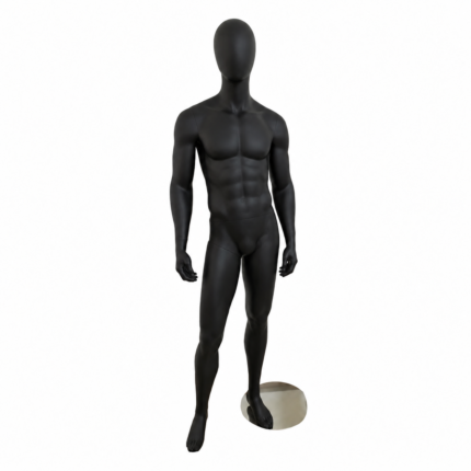 Mannequin BBL NY MHNF-N-B102A - noir mat sur fond blanc