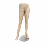 Présentoir mannequin femme pour pantalons – couleur chair, finition mate